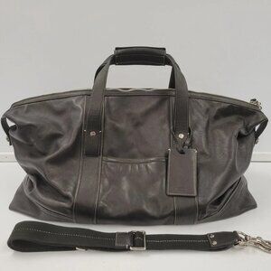 (67560-1) Coach Men's Large Black Bag